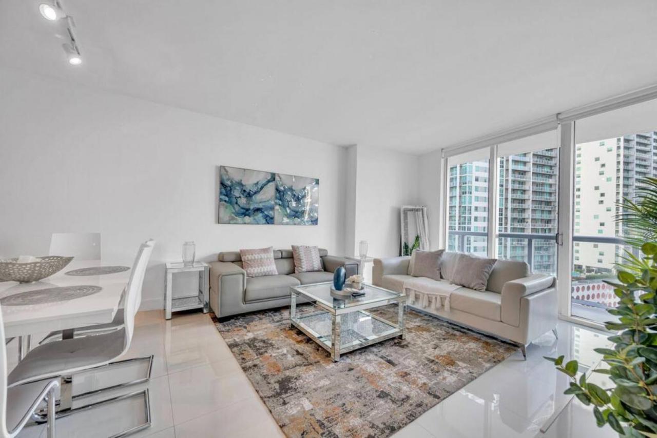 Modern 1 Bed Icon Brickell With Amazing Views Apartment Miami Bagian luar foto