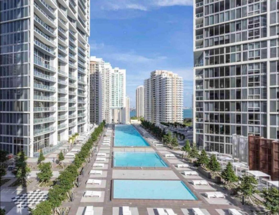 Modern 1 Bed Icon Brickell With Amazing Views Apartment Miami Bagian luar foto