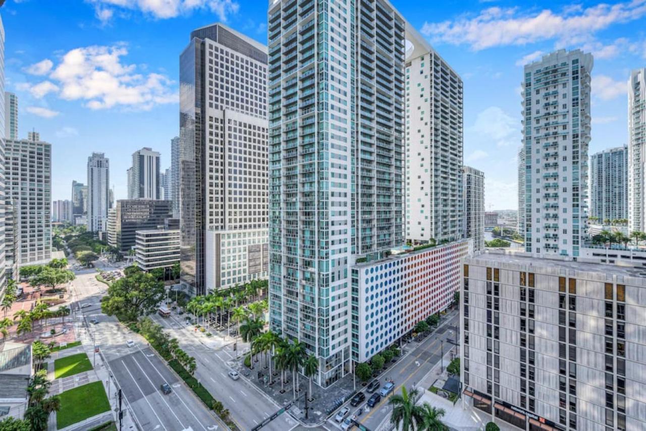 Modern 1 Bed Icon Brickell With Amazing Views Apartment Miami Bagian luar foto