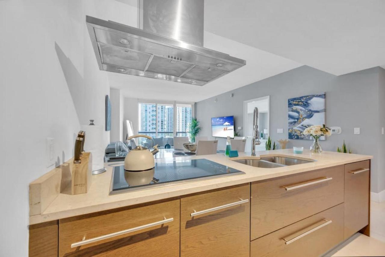 Modern 1 Bed Icon Brickell With Amazing Views Apartment Miami Bagian luar foto