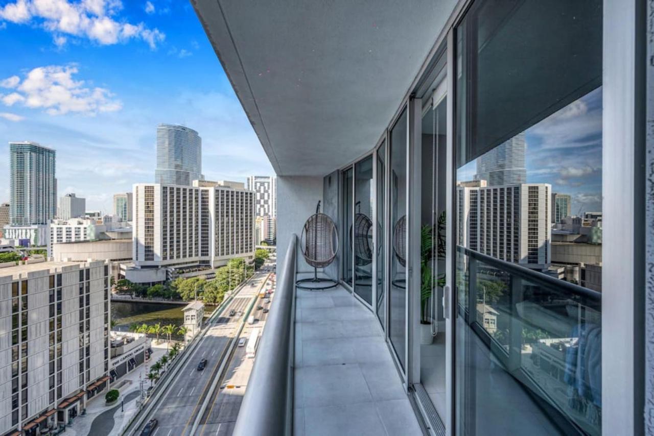 Modern 1 Bed Icon Brickell With Amazing Views Apartment Miami Bagian luar foto